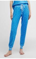 PJ Salvage Blue Star Printed Pajama Pants Womens Large New