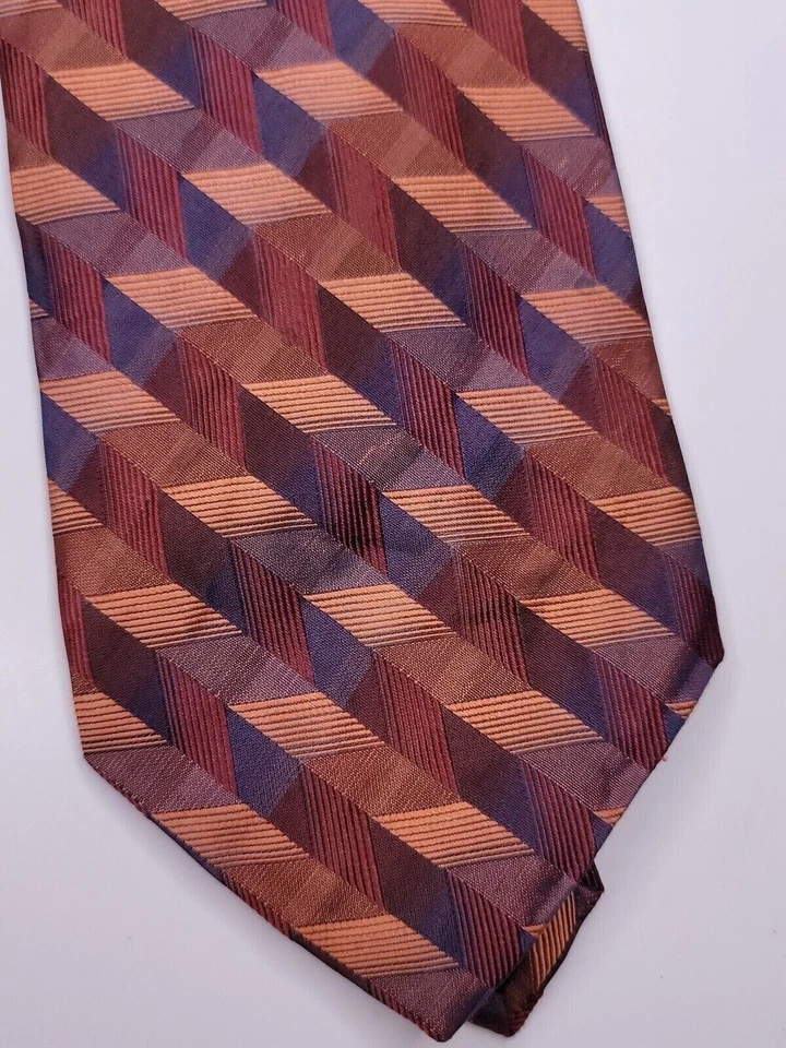 Мужской официальный галстук Genesis 64 дюйма Lx3,75 дюйма W многоцветный галстук - Изображение 2 из 4