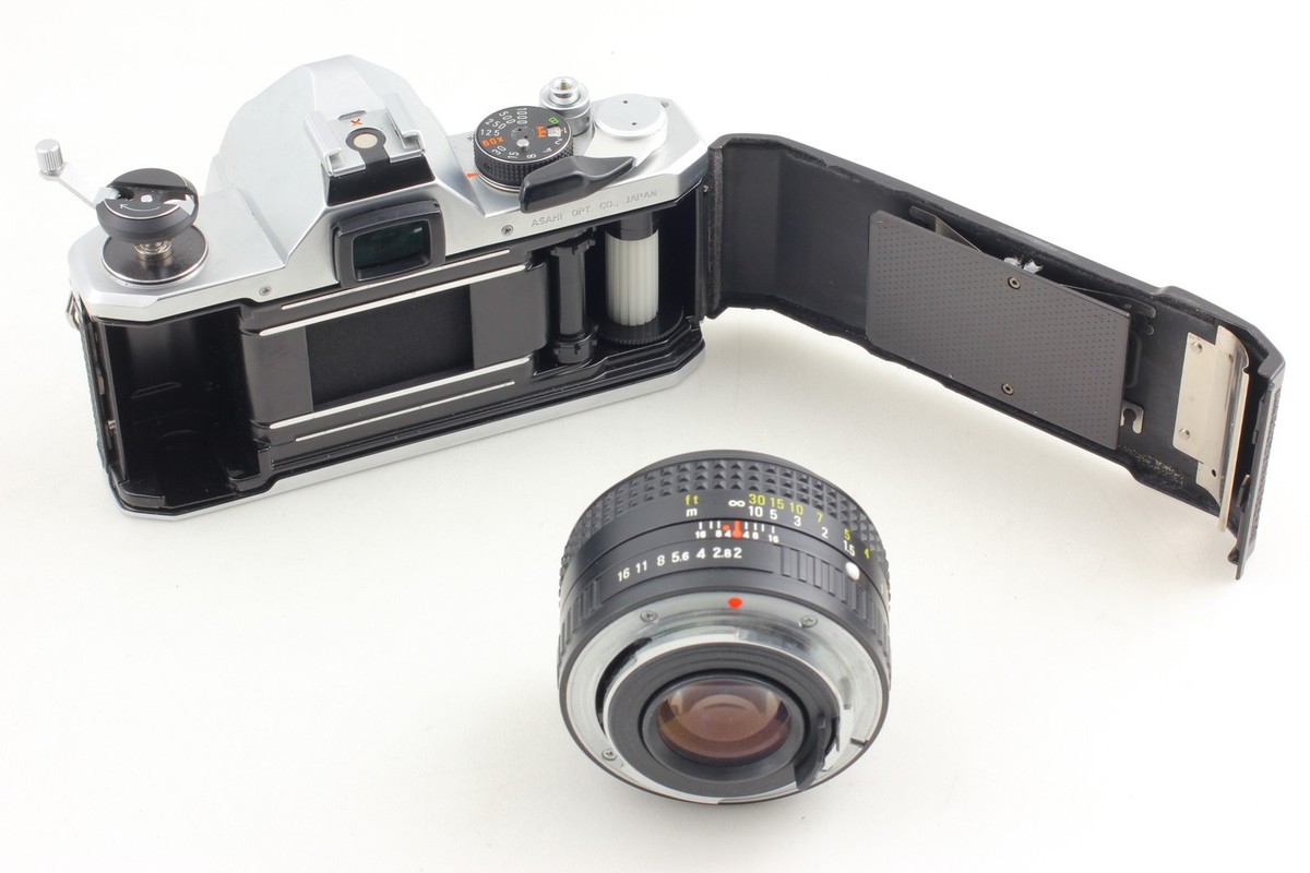 PENTAX MXボディ リケノン50mm F2 L Top MINT] Pentax MX 35mm Film Camera Body Rikenon XR 50mm F