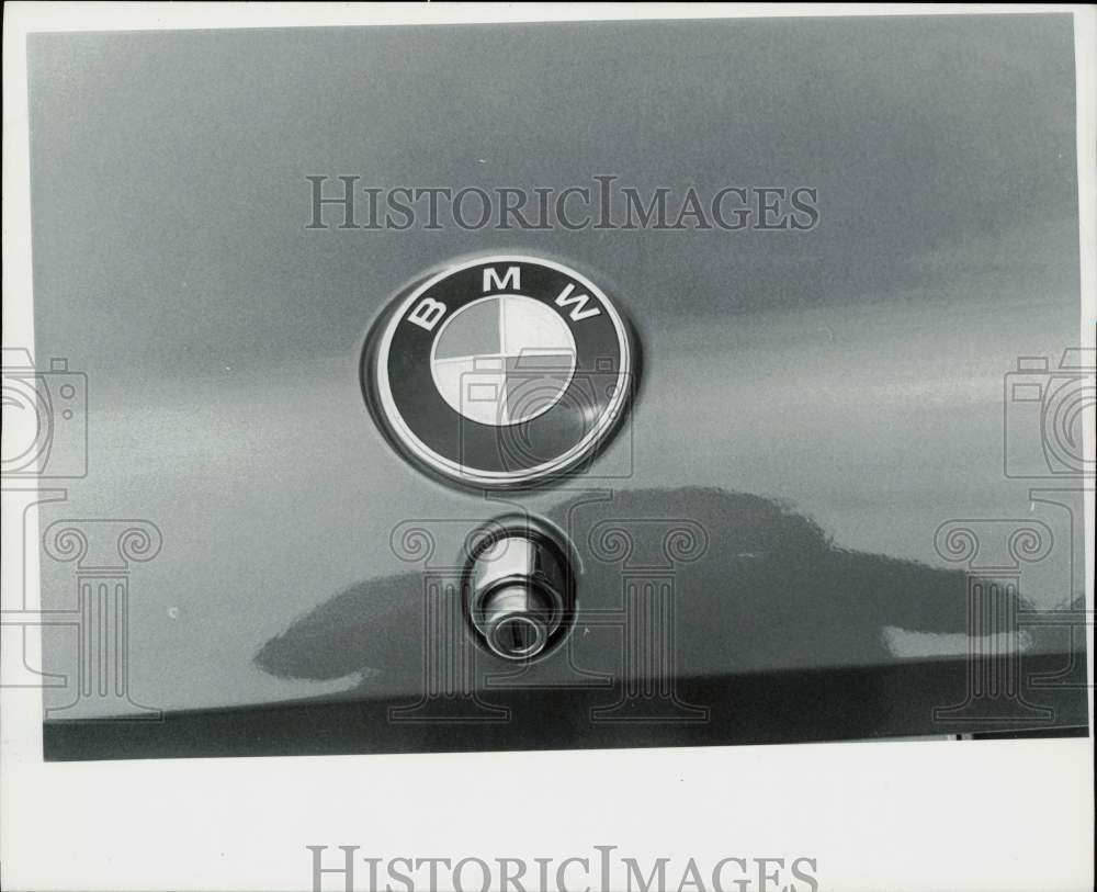 1978 Press Photo BMW Car Logo, Bavarian Motor Works - afa42022