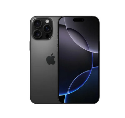 APPLE iPhone 16 Pro Max 5G 512 GB Titan Schwarz Dual SIM