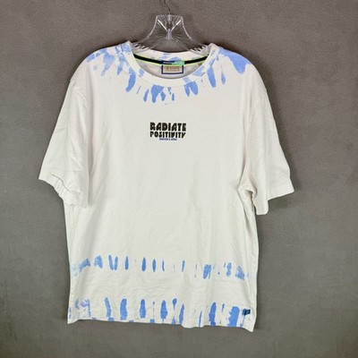 Scotch & Soda Amsterdam Mens T-Shirt XL Positivity Tie-Dye Weekend Edition