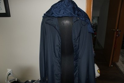 Prada Sport Sgv84B Mat 07D Jacket with Hood And Zipper vented side slits