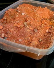 RedBeard's Volcanic Gold Paydirt, Rainforest  **Mixed Material w/1g added Gold**