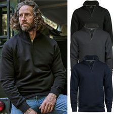 TJ5438 Tee Jays Half Zip Sweatshirt