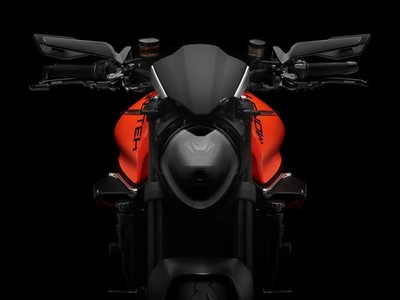 Stealth Max Spiegel zugelassen mit Logo für Ducati Monster 937