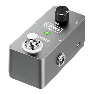 LEKATO Guitar Looper Effect Pedal Loop Pedal 5 Minutes Looping Time Looper Pe...