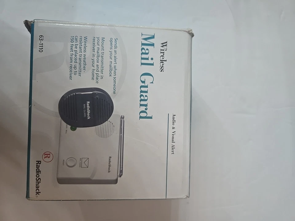 RadioShack Wireless Mail Guard 63-1110 - Mailbox Open Alert Device Security ULN - Image 4 of 4