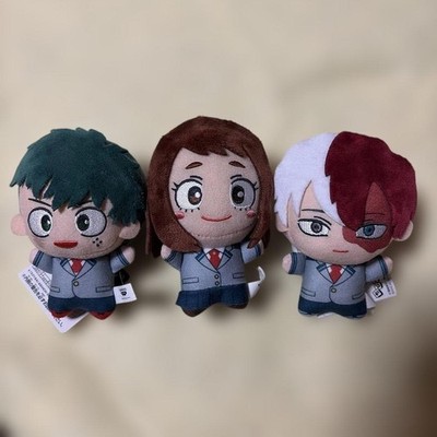 BANDAI SPIRITS My Hero Academia Chibigurumi 3 Pc Set Todoroki Midoriya Ochako