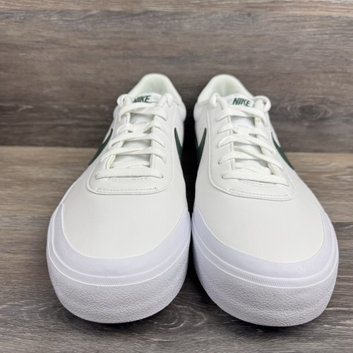 Scarpe Nike Court Shot uomo taglia 11 bianco verde sneakers stringate casual - Foto 3 di 15