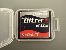 1pcs 2gb Sandisk Ultra II CF compactflash memory card for DSLR CF NIKON,CANON