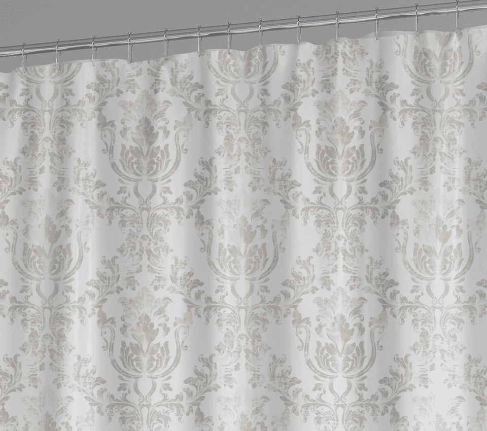 Mainstays Damasco Multicolor Impreso Cortina de Ducha, 72” x 72” Foto 3 de 3