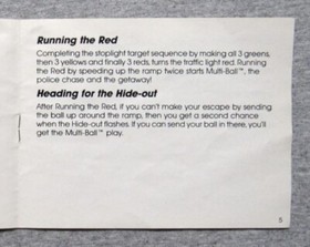 HIGH SPEED Instruction Manual - no game .... NES Nintendo