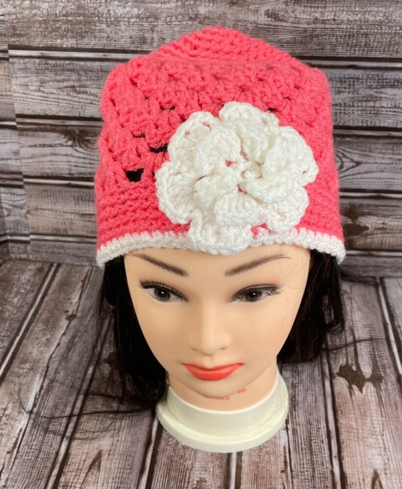 Handmade 100% Cotton Material Beanie Hats for Women for sale  display picture 1
