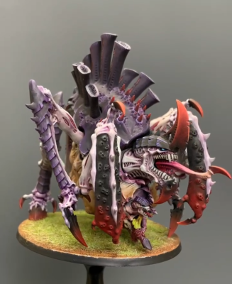 Tyrannofex Warhammer 40k Tyranids Xenos Armies Presale Painted