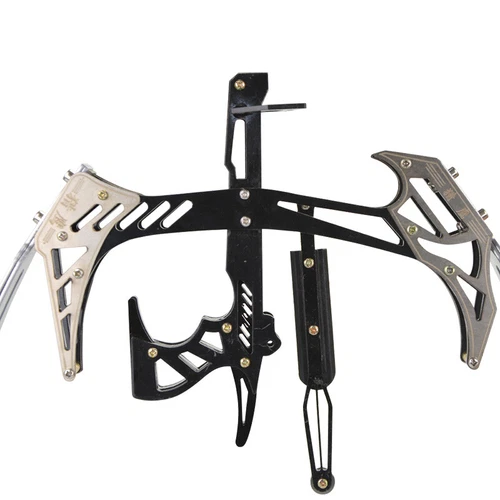 Archery Hunting 25lbs MINI Triangle Fishing Compound Bow Kit Arrows Right Hand - Picture 10 of 15