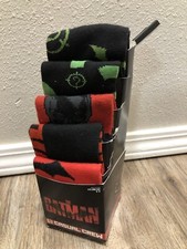 Casual Crew Batman Socks Size 8-12 READ