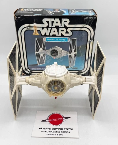 1978 Tie Fighter Complete with Box Vintage Star Wars Kenner Vehicle