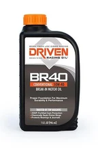 BR40 10W-40 Conventional Break-In Oil Driven 03706 1-Qt
