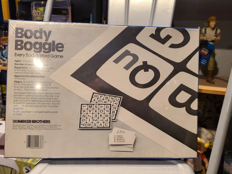 1984 Body Boggle Board Game Parker Brothers Sealed NEW SEALED 0936 *Not Twister* - Image 3 of 4