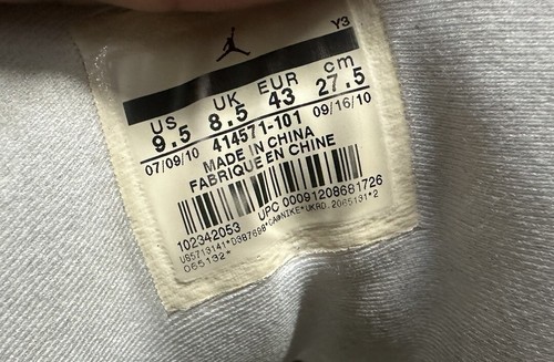 Size 9.5 - Air Jordan 13 Retro 2010 Cherry - Read Description - Picture 9 of 9