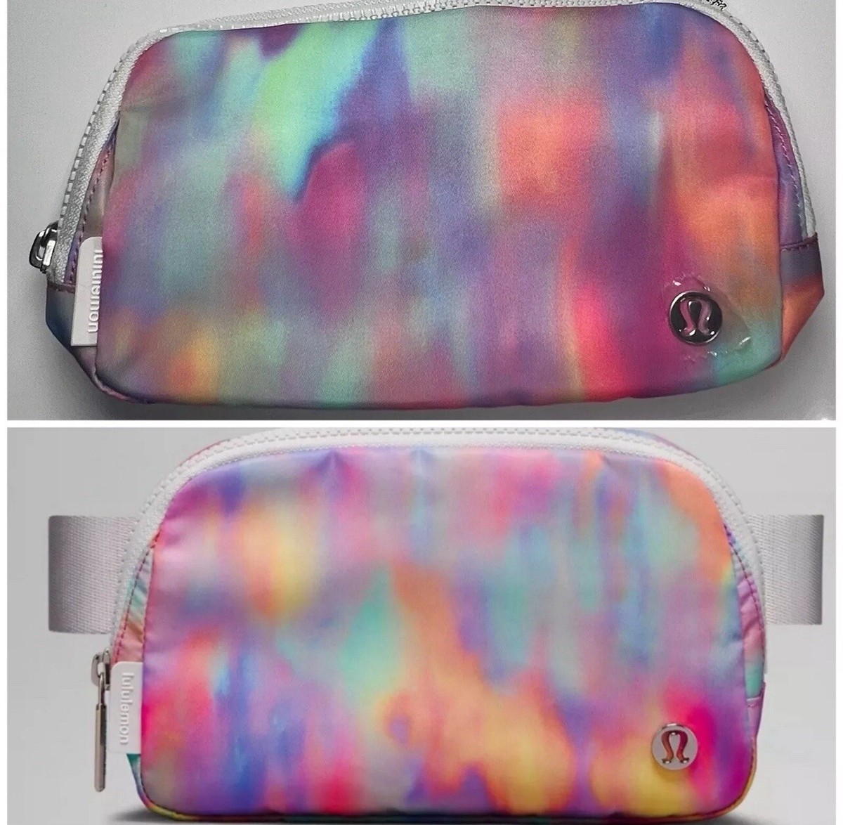 lululemon belt bag prism wash print multi/vapor NWT Everywhere Crossbody 1L Lululemon Prism Print Multi Everywhere