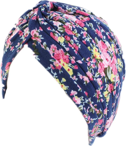 Women's Cotton Turban Head Wrap Cancer Chemo Beanies Cap Headwear Cap Bonnet,, - Picture 9 of 12
