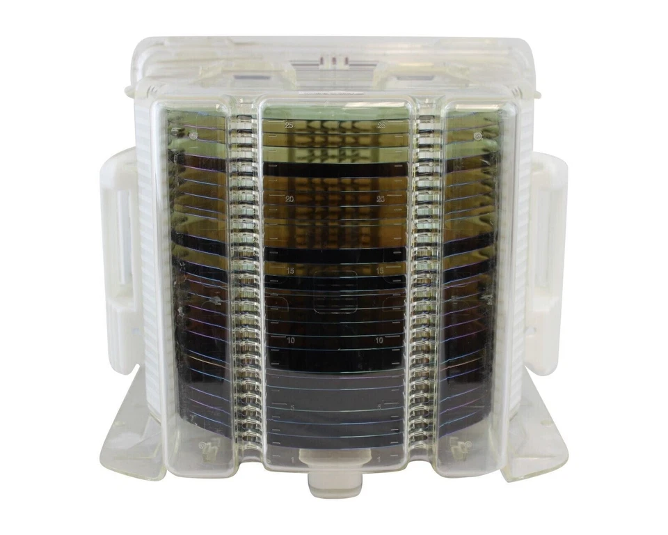 AMAT 300MM 12" OBLEA SIN PATRÓN CON MUESCAS CON FOUP 3KA ÓXIDO TÉRMICO +/- 5% Foto 3 de 4