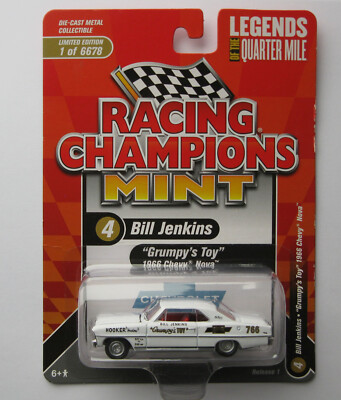 1966 Chevy Nova - Bill Jenkins Grumpy`s Toy **RR** Racing Champions 1:64