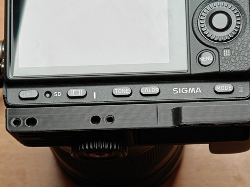 Nylon-C-fiber or wooden /merisier Right Hand Grip Full frame Sigma FP Sigma FPL - Picture 19 of 45
