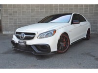 2015 Mercedes-Benz E-Class E63 AMG S-Model designo Magno Cashmere White MATTE