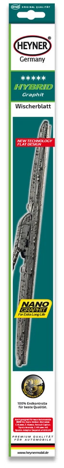 Fits Audi A3 2005-2012 German Quality Hybrid Wiper Blades HH24" 19" PT - Image 3 of 4