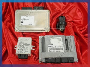 Bmw E46 3 Series 1 8i N42 Engine Ecu Set Module Dme Vvt Ews Ignition Key Lock Ebay