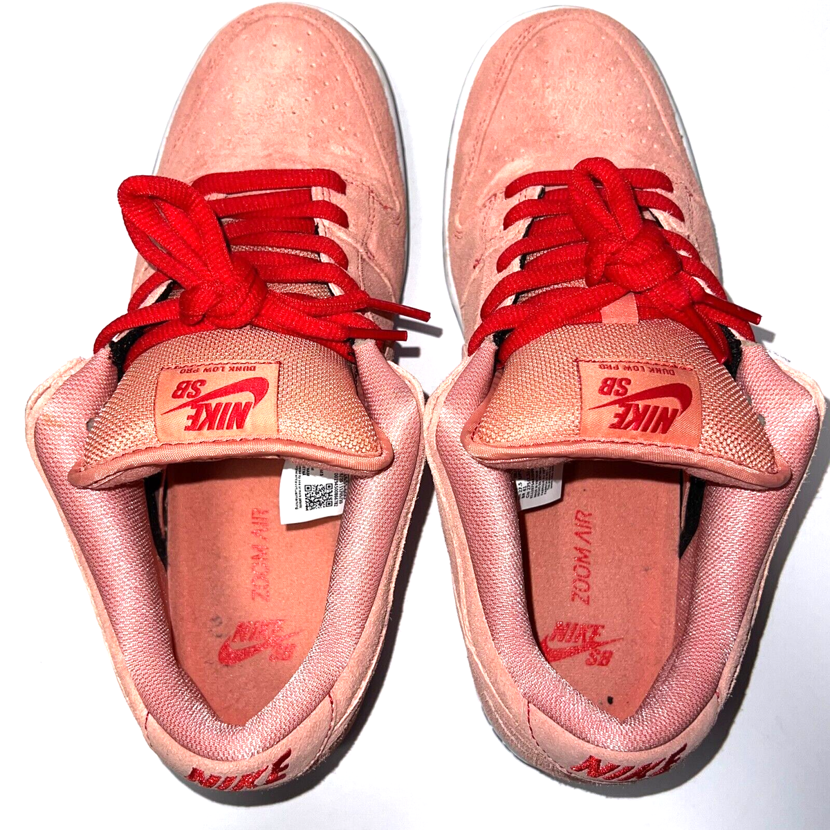 Very good Nike Dunk SB Low Pink Pig Size 9.5 -27.5cm CV1655-600 