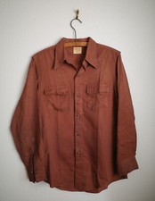 Vintage 40's Ranch Master by Apollo Gusseted Gabardine Western Shirt EUC