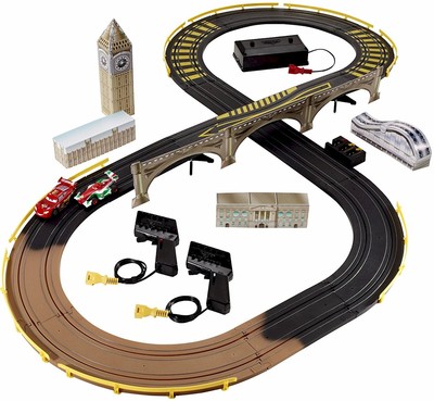 Disney PIXAR Cars 2 London City Raceway Mattel Hot Wheels TYCO