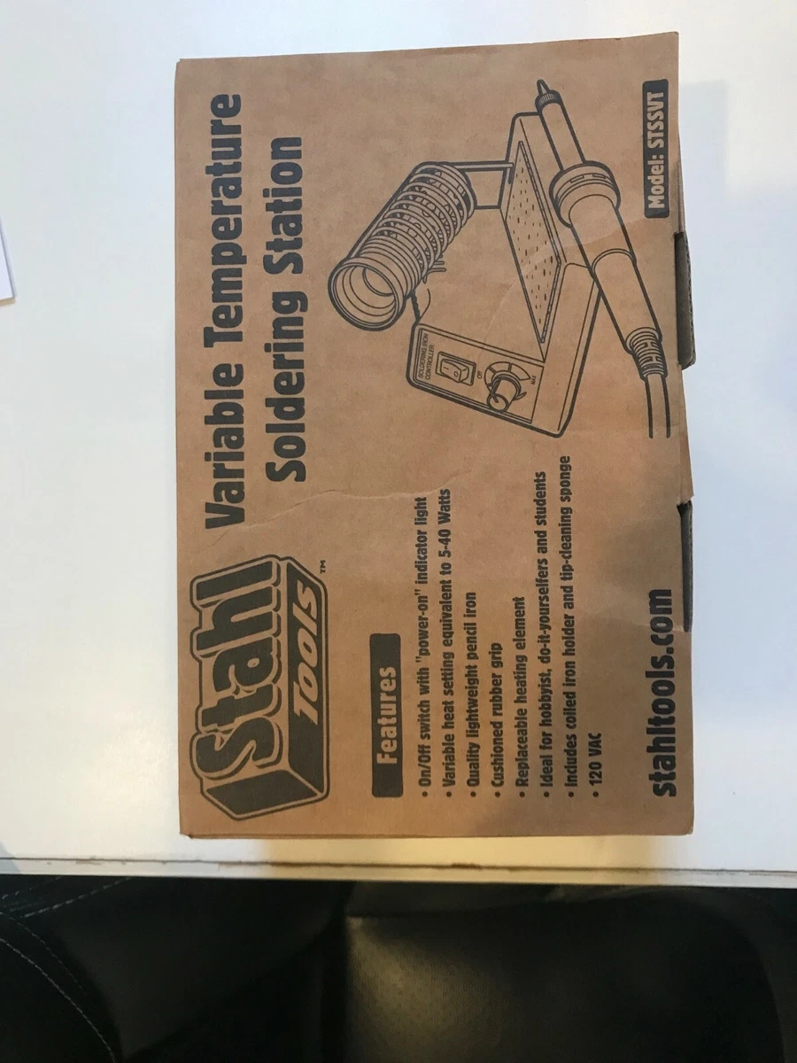 Stahl tools stssvt variable temperature soldering on sale iron station