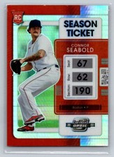 2022 Panini Chronicles Contenders Optic Hyper Connor Seabold Rookie 036/299