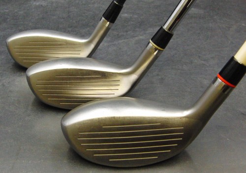 Set of 3 Akira UI 18° 2+21° 3+24° 4 Hybrids Regular Graphite+Stiff Steel Shafts - Picture 2 of 6