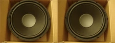 12" SubWoofer Replacement Speakers 8ohm Woofer Pair Drivers BASS sub 12inch