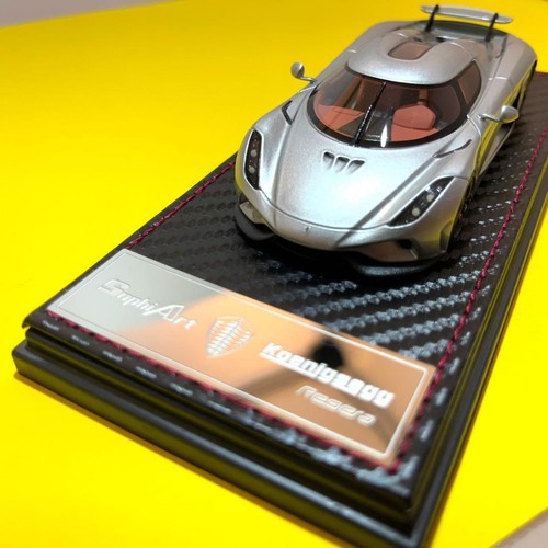 ︎ 1/43 Koenigsegg Regera with outer box (paper) W/Box - Picture 4 of 24