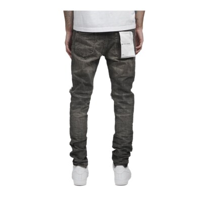Purple Brand Skinny Ripped Black P002 Jeans Size 36 x 32 NEW Purple Brand Skinny Ripped Black P002 Jeans Size 36 x 32 NEW