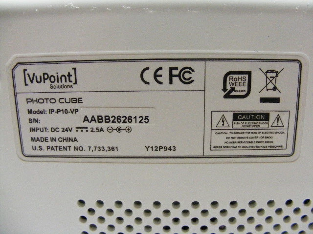 VuPoint Solutions IP-P10-VP Photo Cube Color Ink Printer Parts Or Repair AS IS - Image 4 of 4