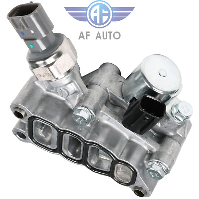 Fits Honda Accord Odyssey Pilot VTEC Solenoid Spool Valve w/ Gasket 15810RKBJ01