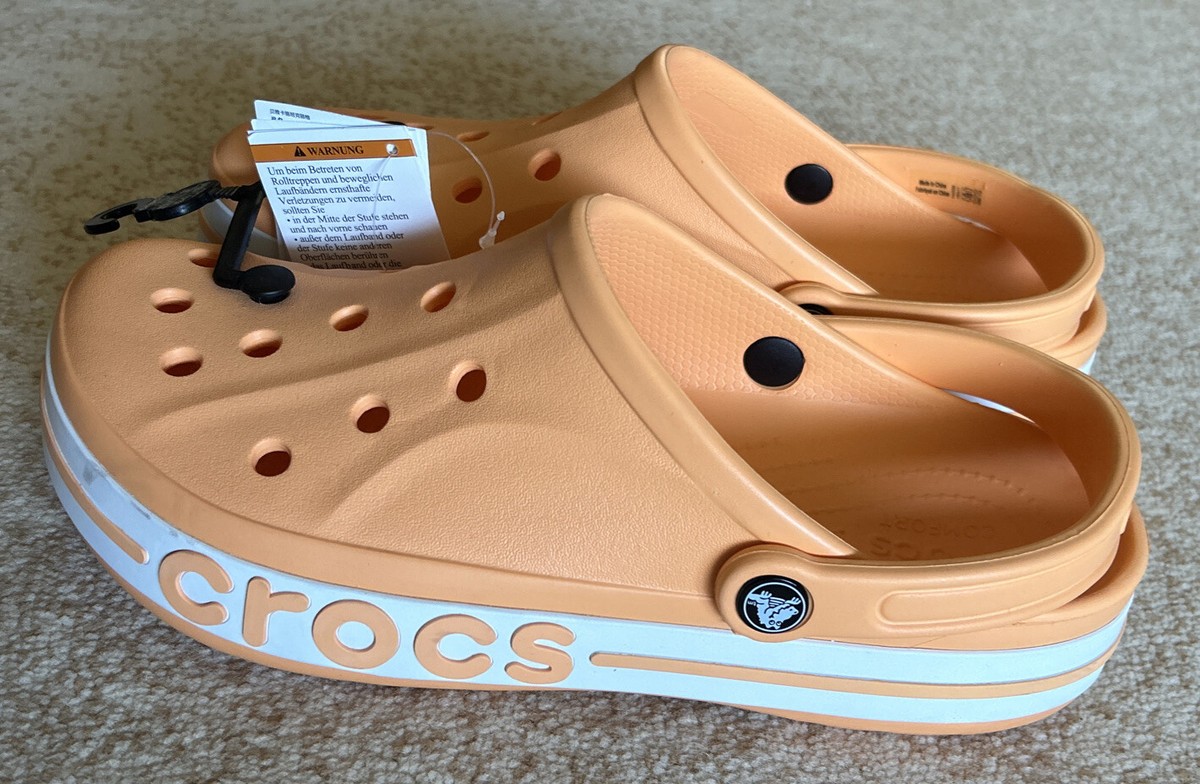 Cantaloupe Orange Crocs Crocs Bayaband Clog W11 M9 Orange