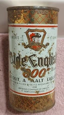 11-ounce OLDE ENGLISH 800 STOUT ML, flat top beer can Blitz, Portland, Oregon