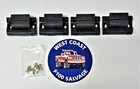 <!--F#f_0-->F100 HOOD BONNET BUMP STOPS SCREW TYPE RUBBER x4 NEW 73-80<!--F/-->