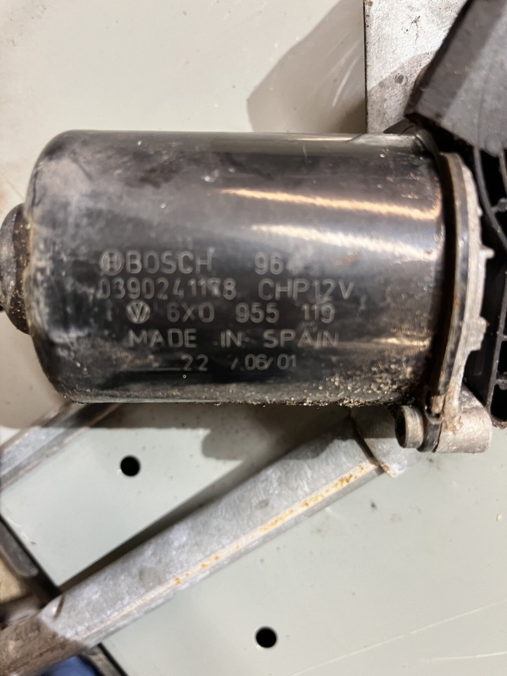 VW POLO 6N2 GTI WIPER LINKAGE AND MOTOR GENUINE FRONT 6N2955023C 6N2955023C eBay