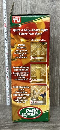 Pasta Express Cooker Pasta Maker Container Fast Easy As Seen On TV Vintage 2005 - Picture 4 of 5