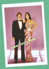Found 4X6 PHOTO of Vintage 70's Rock Star Singer Duo Sonny and Cher Bono TV Show